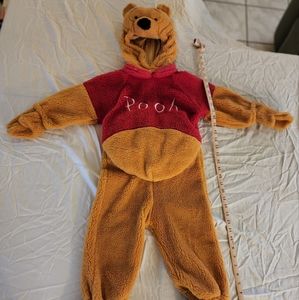 Disney Winnie the Pooh Onesie Costume Kid's Size 3T-4T Used Vintage